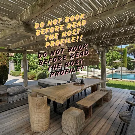 Luxury Villa Ramatuelle With Pooll & Gym Nyaraló Ramatuelle